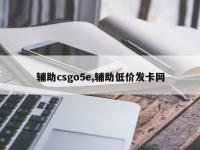 辅助csgo5e,辅助低价发卡网