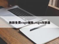 换肤免费csgo辅助,csgo改肤器